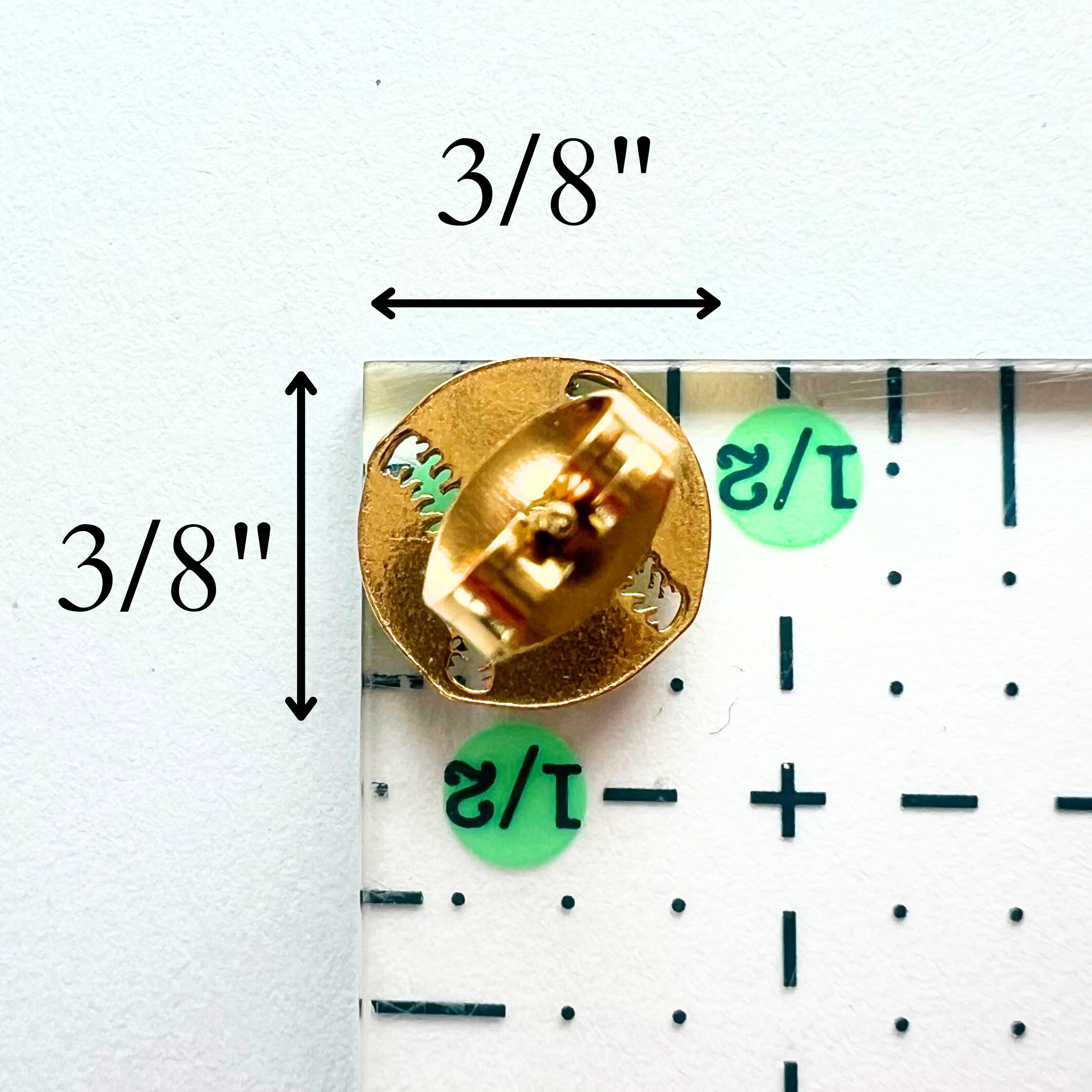 Sizing image for the cute minimalist baseball stud earrings. Sizing image for the cute minimalist softball stud earrings.