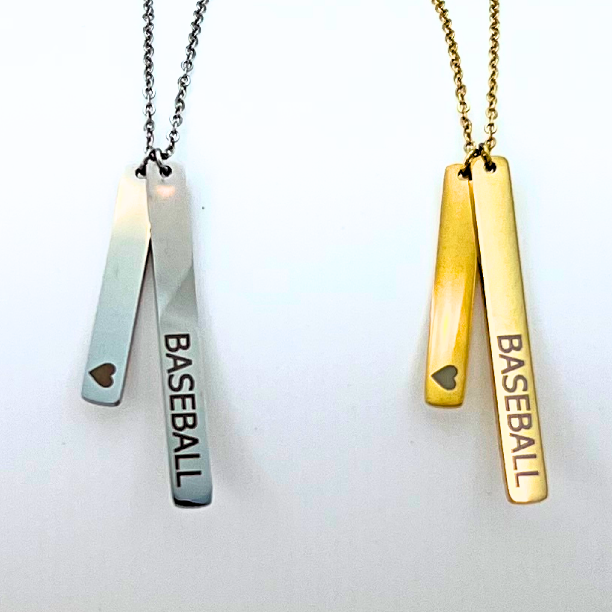 baseball bar necklace collection picture