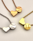 baseball necklace with charm, baseball necklace in gold, silver and rose gold with heart charm